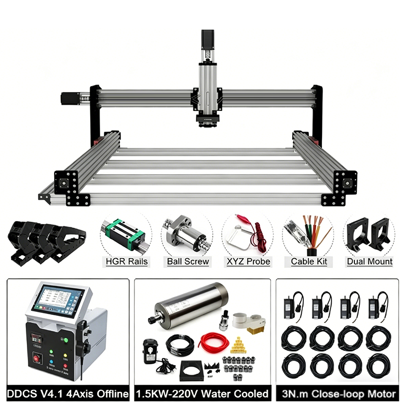 Ddcs V4.1 4 Axis Cnc Offline Controller - Sistema de Control Offline DDCS V4.1
