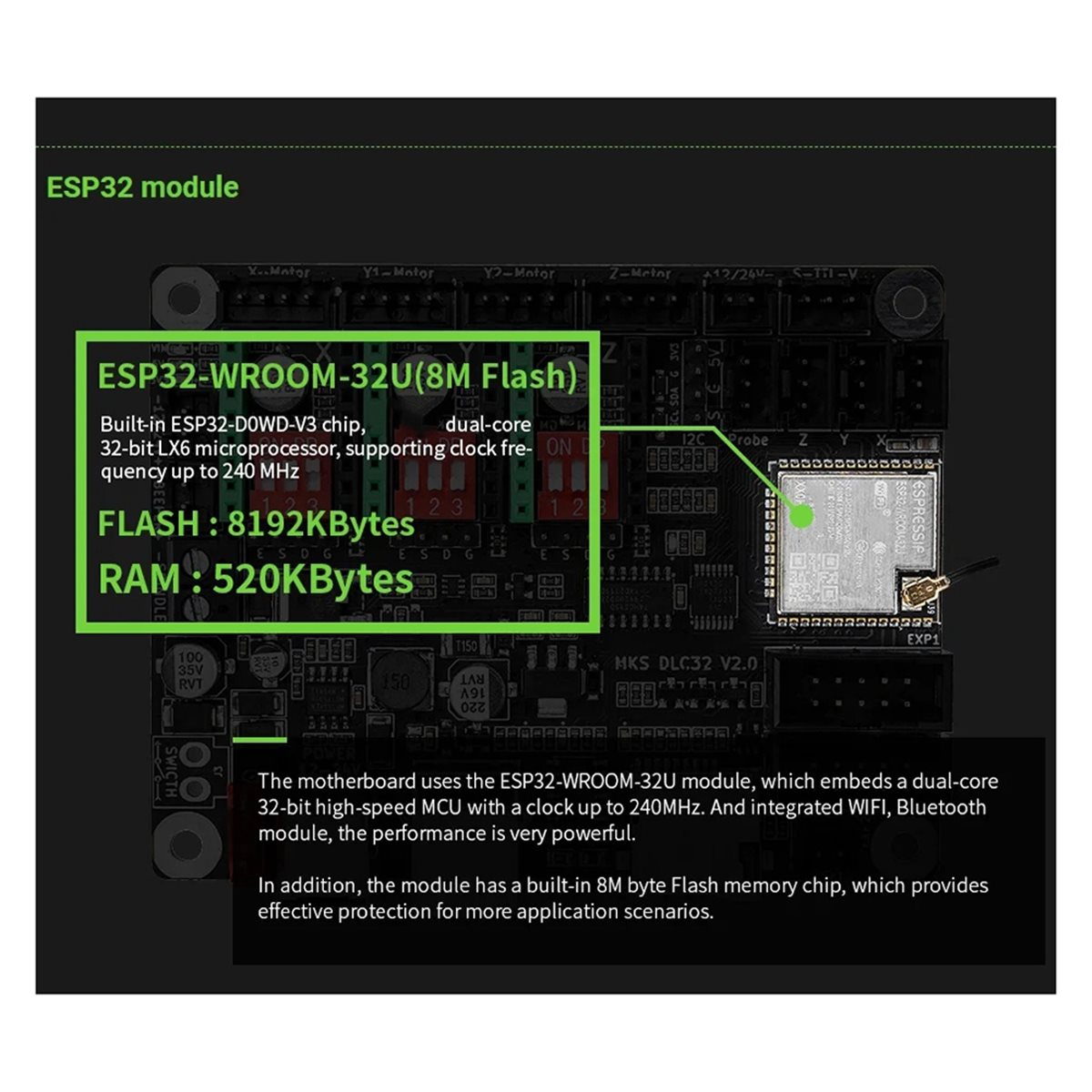 Grbl 32 Bit Control Board Offline Display - [PACK ECONÓMICO] Placa Controladora Offline de
