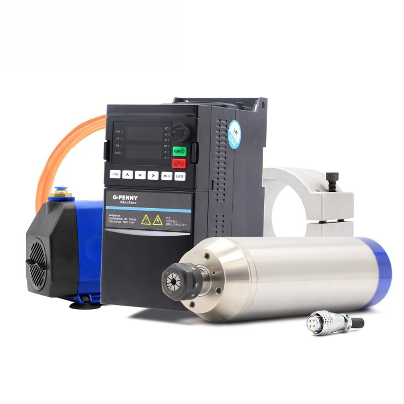 2.2Kw Water Cooled Spindle Kit Vfd - Kit de Husillo Refrigerado por Agua