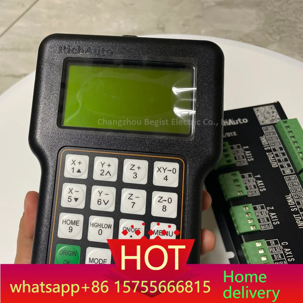 Richauto A11 Dsp Controller 3 Axis - Máquina de fresado CNC económica Rich