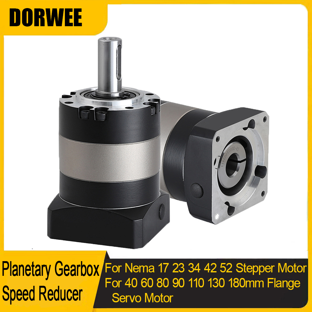 Planetary Gearbox Reducer Nema 23 34 - Motorreductor de engranajes planetarios para motor