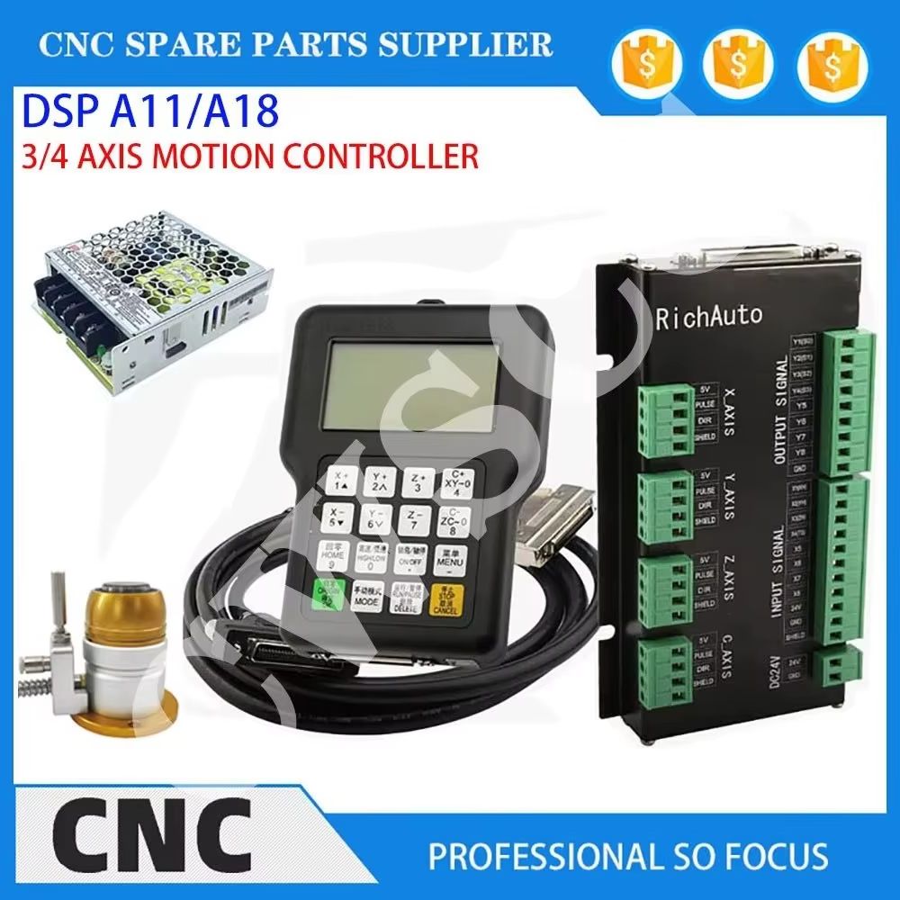 Richauto A11 Dsp Controller 3 Axis - Máquina herramienta CNC de 3 ejes