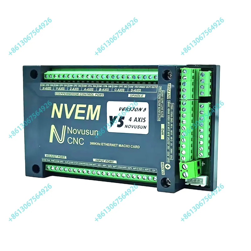 5 Axis Cnc Breakout Board Interface Mach3 - NVEM V5 Mach3 interfaz Ethernet tarjeta