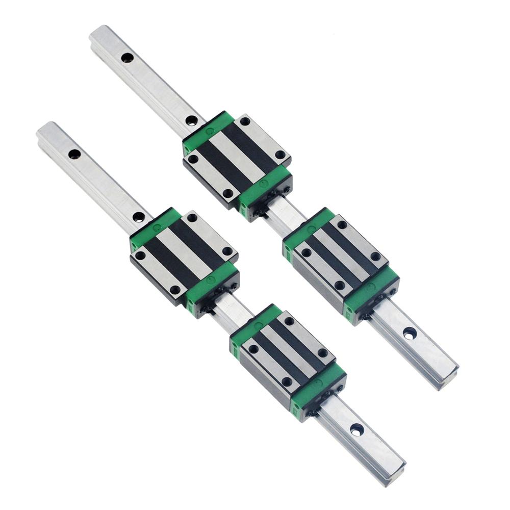 Hgr20 Linear Guide Rail Ballscrew Set - Kit CNC de 6 piezas, riel