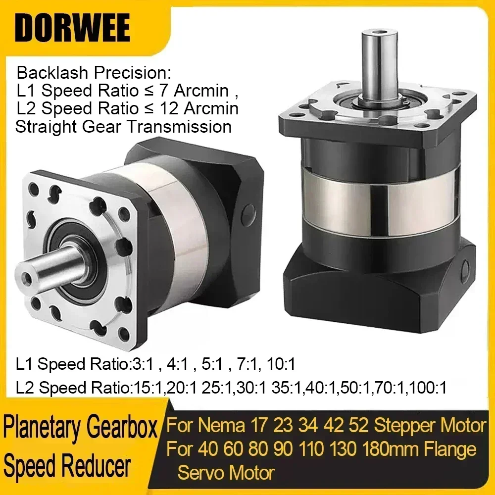 Planetary Gearbox Reducer Nema 23 34 - Reductor de Motor de caja de