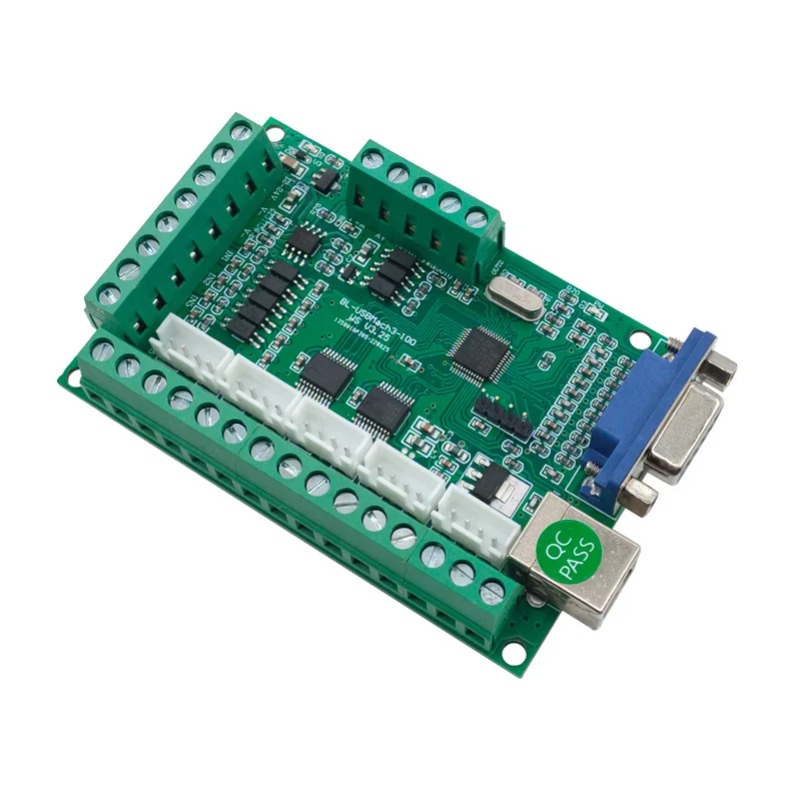 5 Axis Cnc Breakout Board Interface Mach3 - 1 unidad de placa controladora de