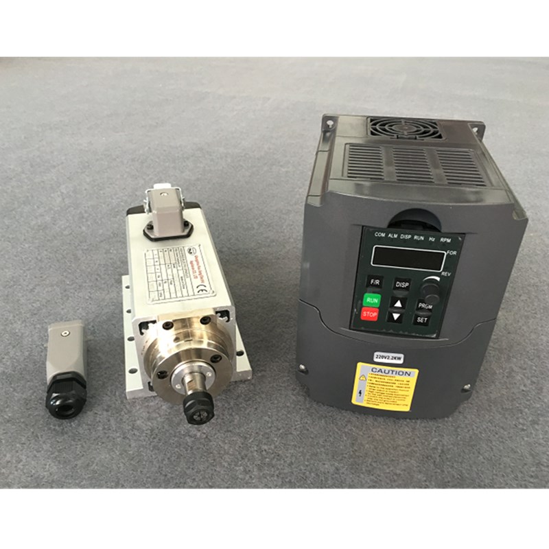 Er20 Collet Chuck Spindle Motor 220V - Husillo 3KW 220V Motor de husillo