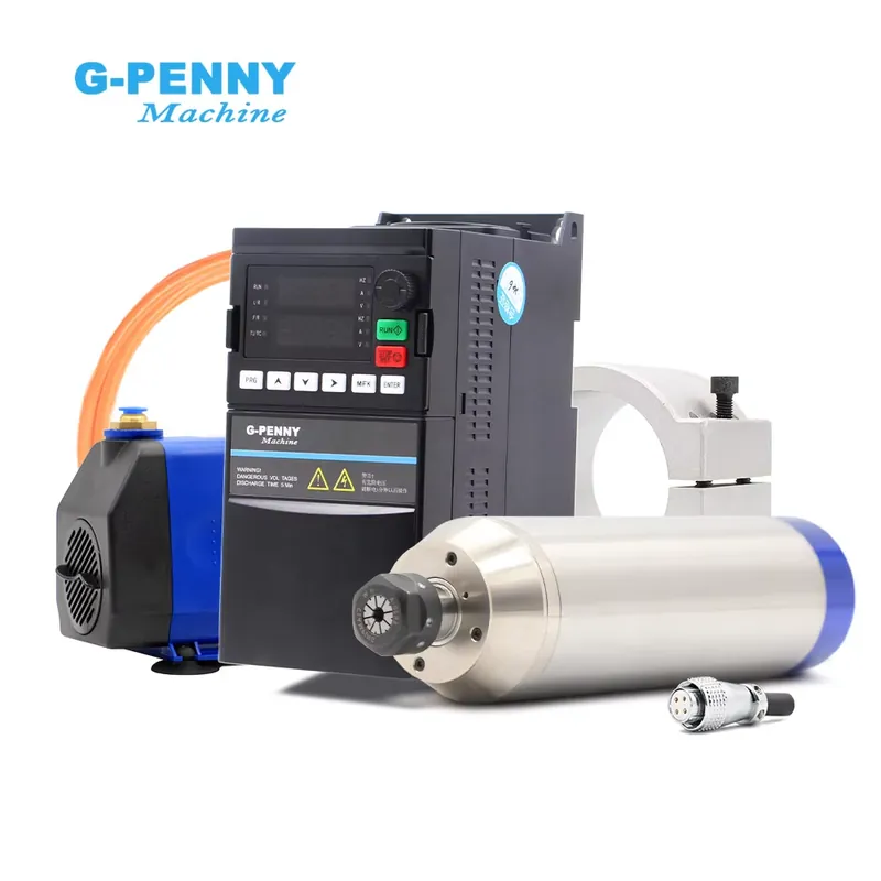2.2Kw Water Cooled Spindle Kit Vfd - Kit de Husillo Refrigerado por Agua