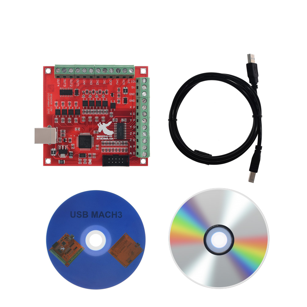 Mach3 Usb Cnc Controller 4 Axis 100Khz - Tarjeta Controladora CNC USB MACH3 de
