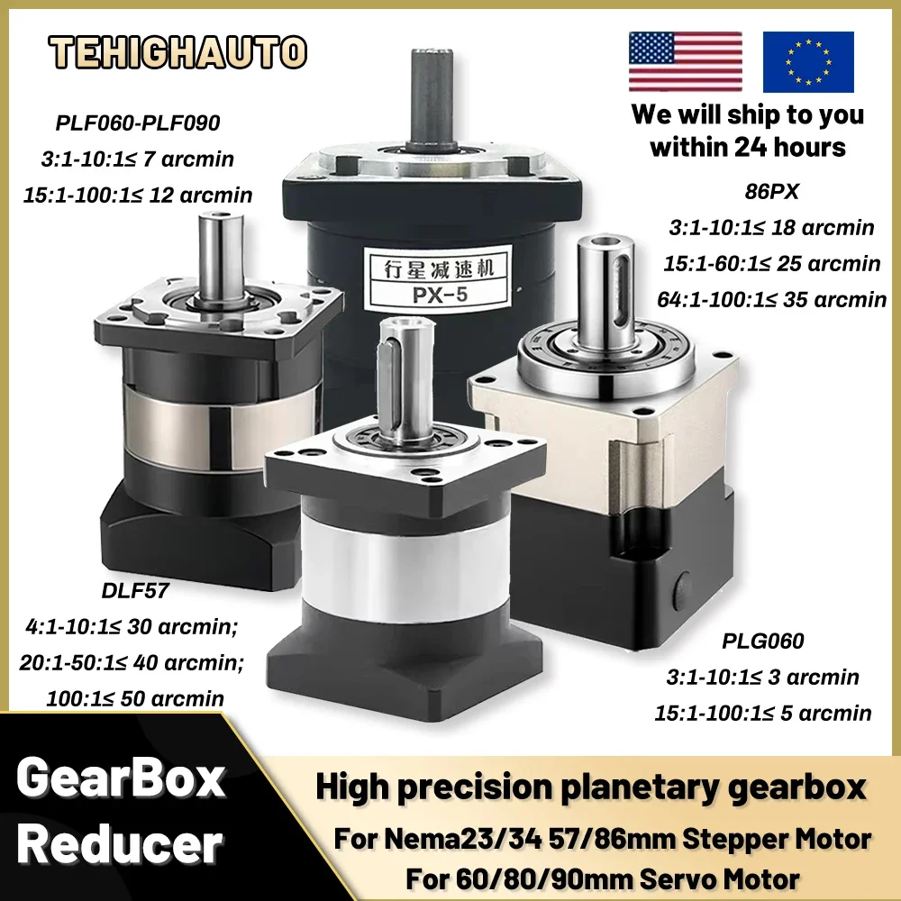 Reductor planetario de entrada - Planetary Gearbox Reducer Nema 23 34 reseña y precio