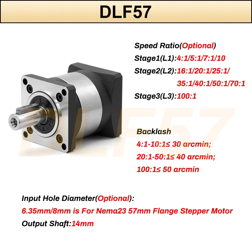 Reductor planetario de entrada - Planetary Gearbox Reducer Nema 23 34 reseña y precio