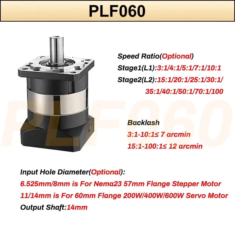 Reductor planetario de entrada - Planetary Gearbox Reducer Nema 23 34 reseña y precio