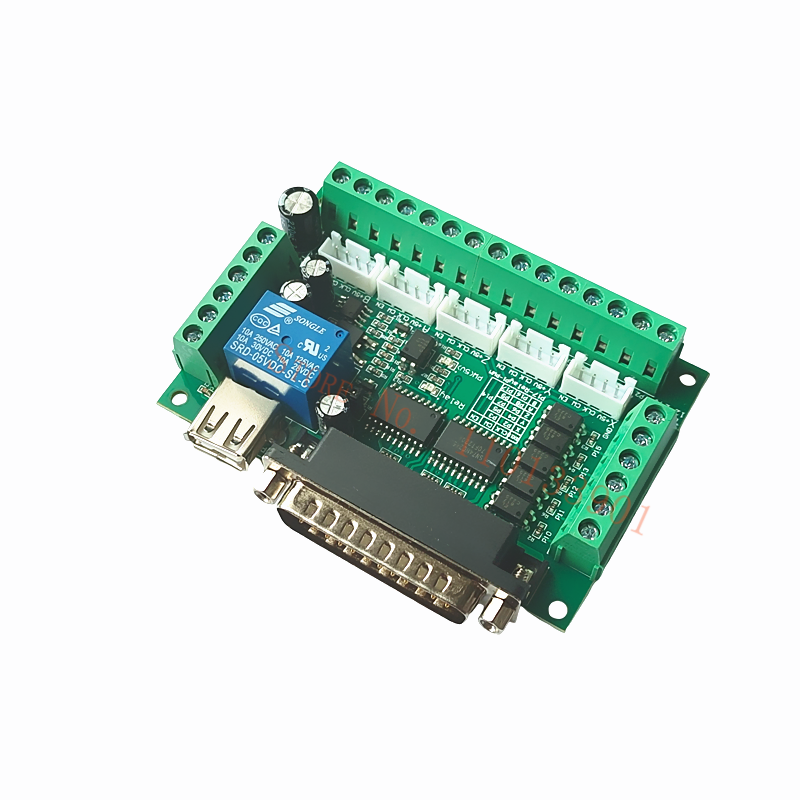 Interfaz de placa de arranque  - 5 Axis Cnc Breakout Board Interface Mach3 reseña y precio