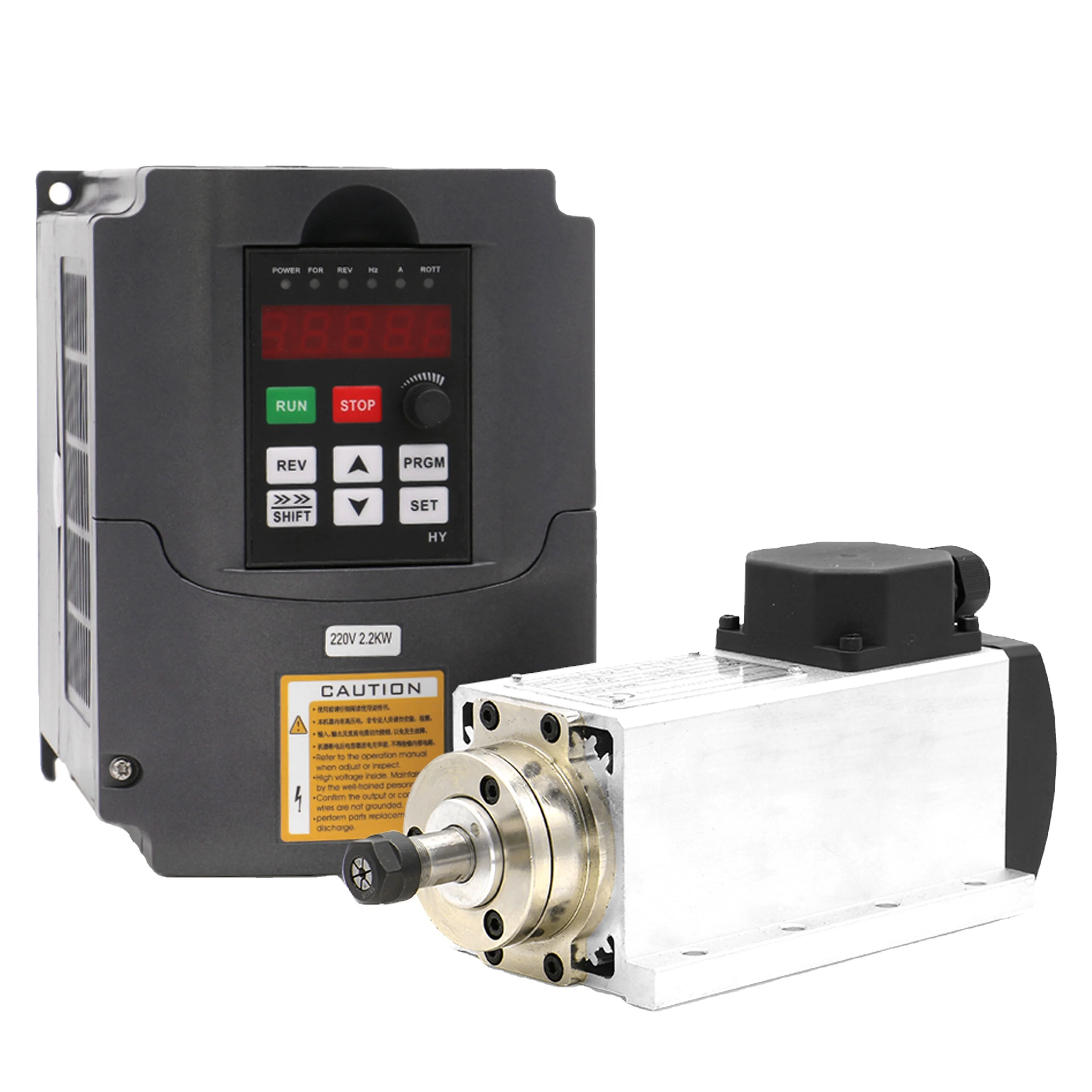 HLTNC 1.5kw Motor de Husillo R - Air Cooled 1.5Kw Spindle Motor Inverter 110V reseña y precio