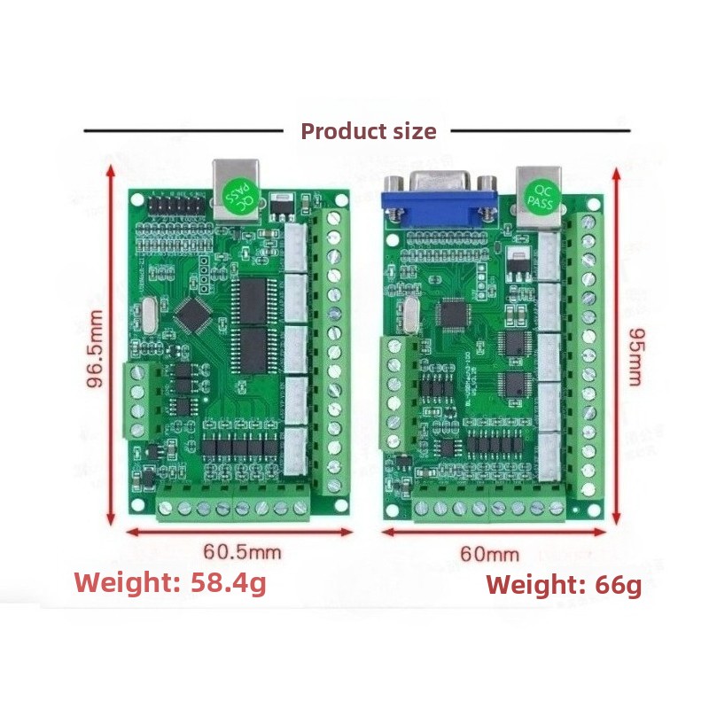 1 Uds placa controladora de Mo - 5 Axis Cnc Breakout Board Interface Mach3 reseña y precio
