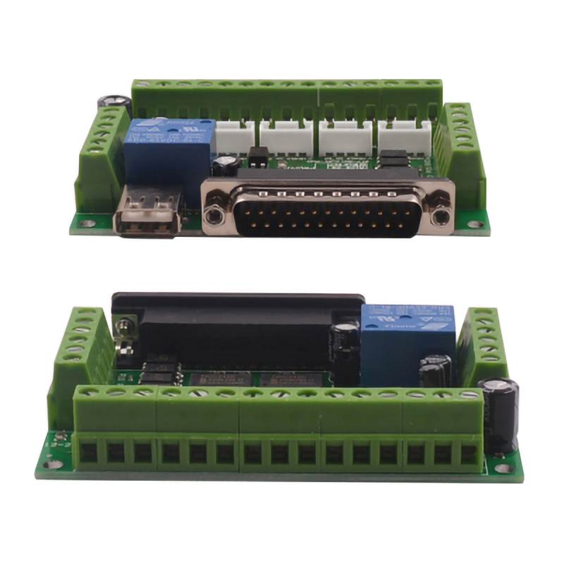 1 Juego de Adaptador de Interf - 5 Axis Cnc Breakout Board Interface Mach3 reseña y precio