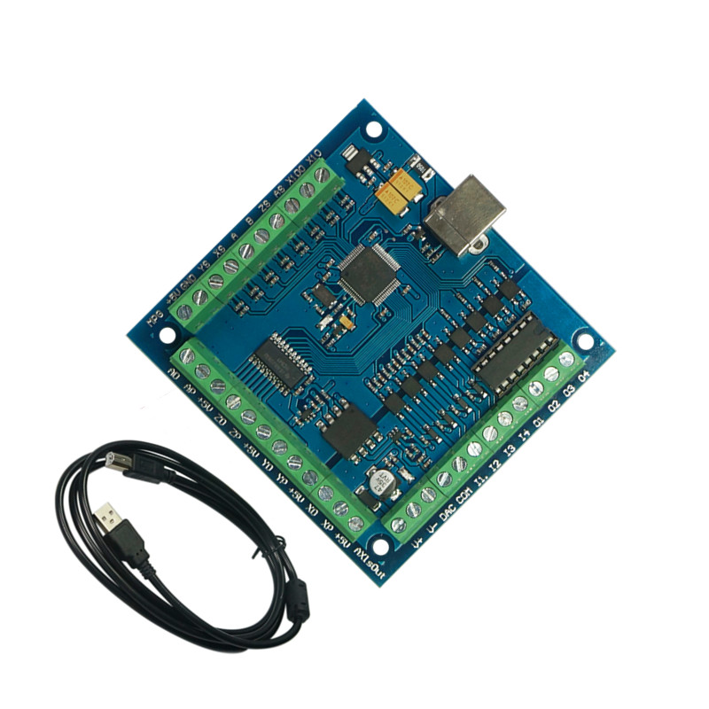 Tarjeta controladora de movimi - Mach3 Usb Cnc Controller 4 Axis 100Khz reseña y precio