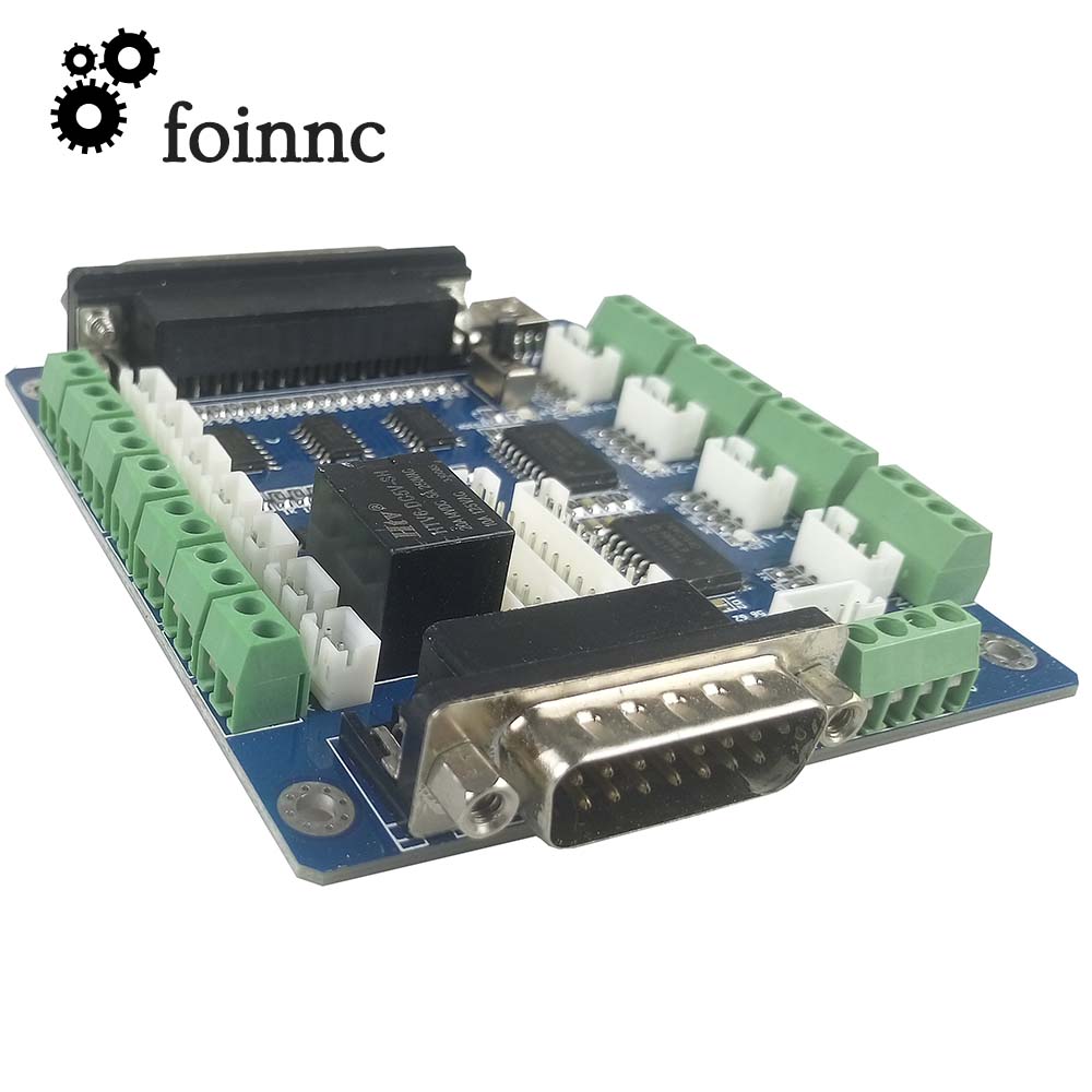 Mach3 placa controladora de ar - 5 Axis Cnc Breakout Board Interface Mach3 reseña y precio