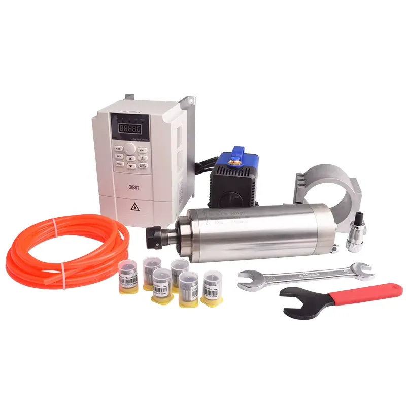 Conjunto de Husillo Refrigerad - 2.2Kw Water Cooled Spindle Kit Vfd reseña y precio