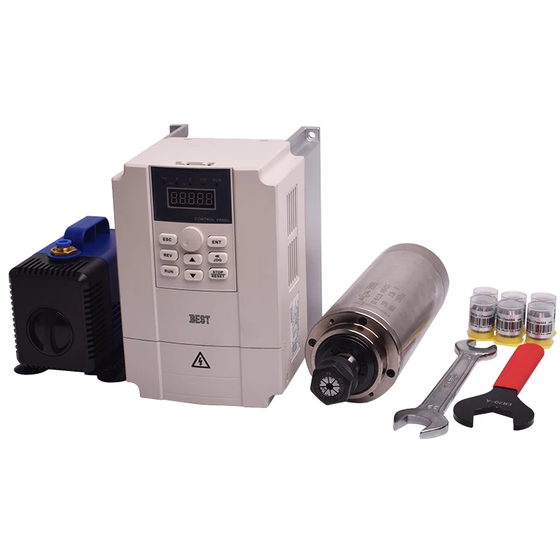 Kit de Husillo GDZ de Alta Vel - 2.2Kw Water Cooled Spindle Kit Vfd reseña y precio