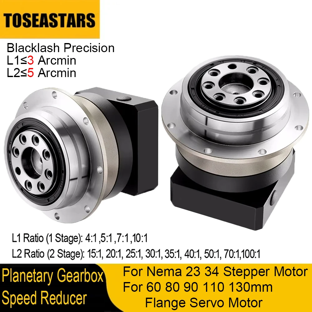 Reductor de engranajes helicoi - Planetary Gearbox Reducer Nema 23 34 reseña y precio