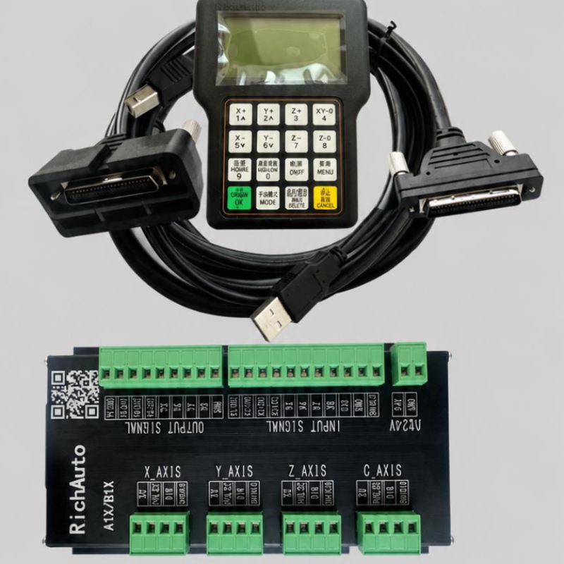 Controlador CNC RichAuto de 3  - Richauto A11 Dsp Controller 3 Axis reseña y precio