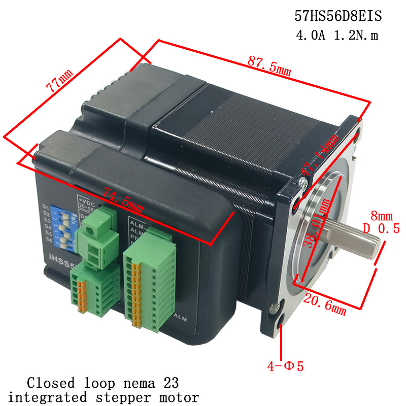 Motor paso a paso Nema 23 inte - Nema 23 Closed Loop Stepper Motor Driver Kit reseña y precio