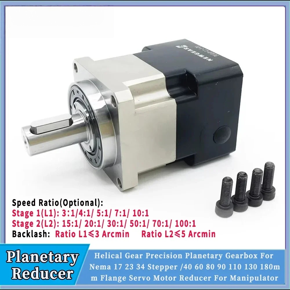 Caja de Engranajes Planetarios - Planetary Gearbox Reducer Nema 23 34 reseña y precio