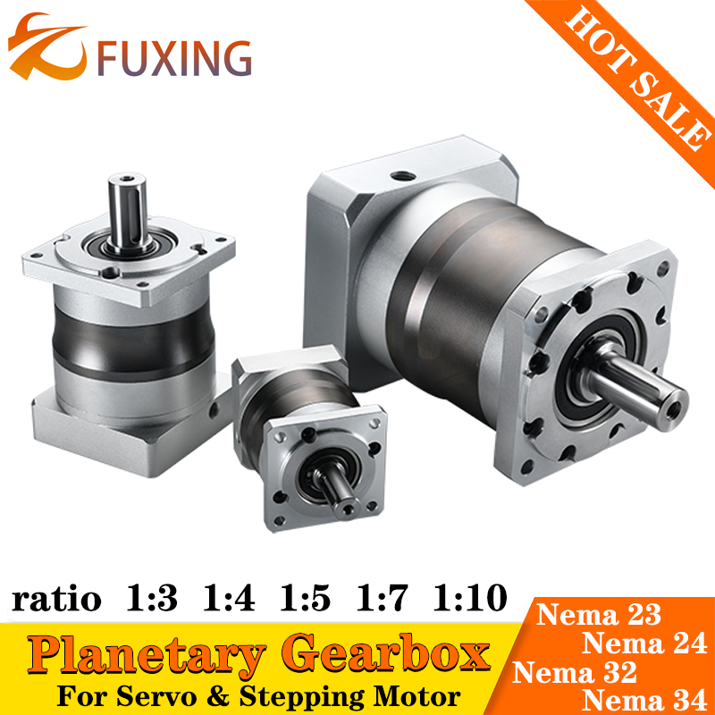 PLF85A Ratio 5:1 10:1 20:1 40: - Planetary Gearbox Reducer Nema 23 34 reseña y precio