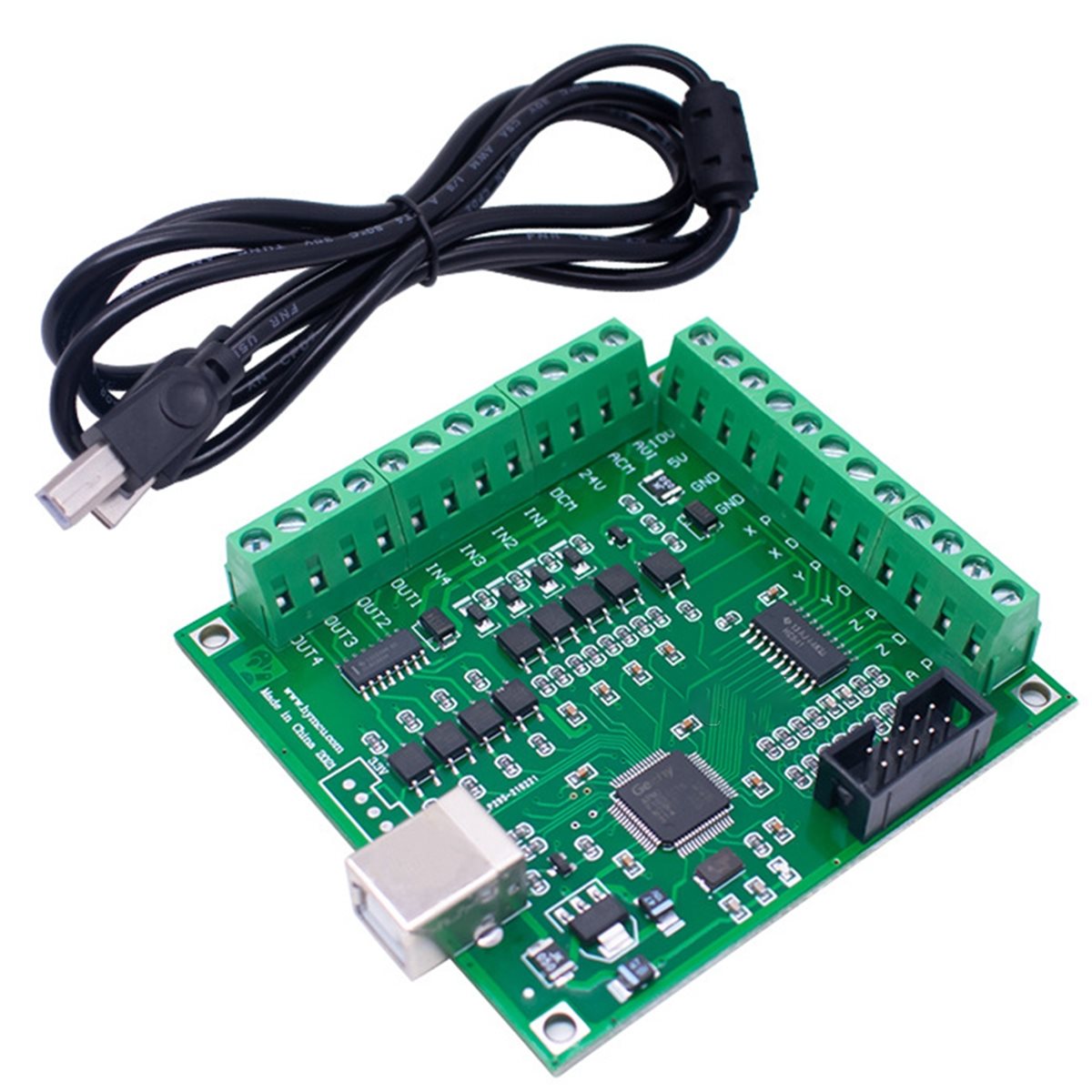Tarjeta de Control de Movimien - Mach3 Usb Cnc Controller 4 Axis 100Khz reseña y precio