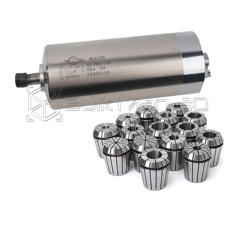 Motor de Husillo Refrigerado p - Er20 Collet Chuck Spindle Motor 220V reseña y precio