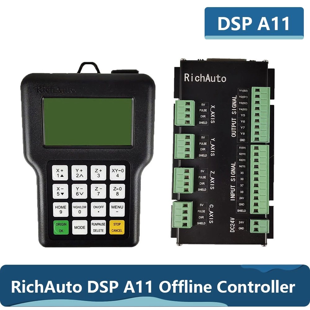 RichAuto-controlador CNC DSP A - Richauto A11 Dsp Controller 3 Axis reseña y precio