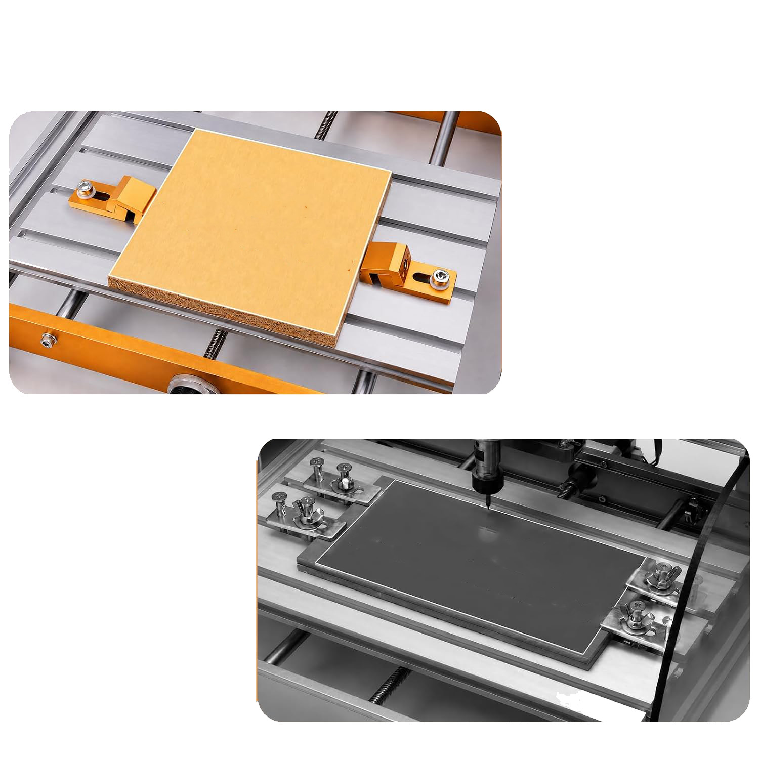 Juego de 4 Abrazaderas de Alum - Cnc 3018 Pro Max Metal reseña y precio