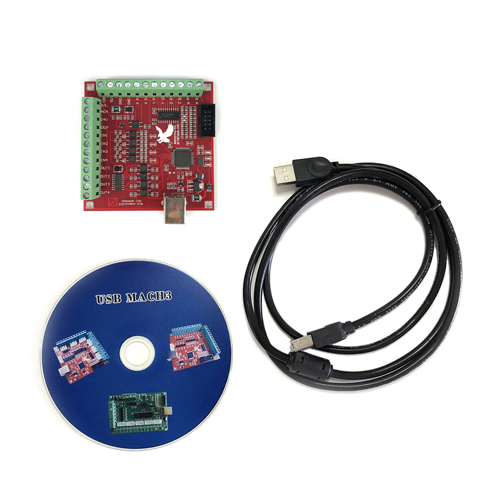 Placa de ruptura CNC USB MACH3 - Mach3 Usb Cnc Controller 4 Axis 100Khz reseña y precio