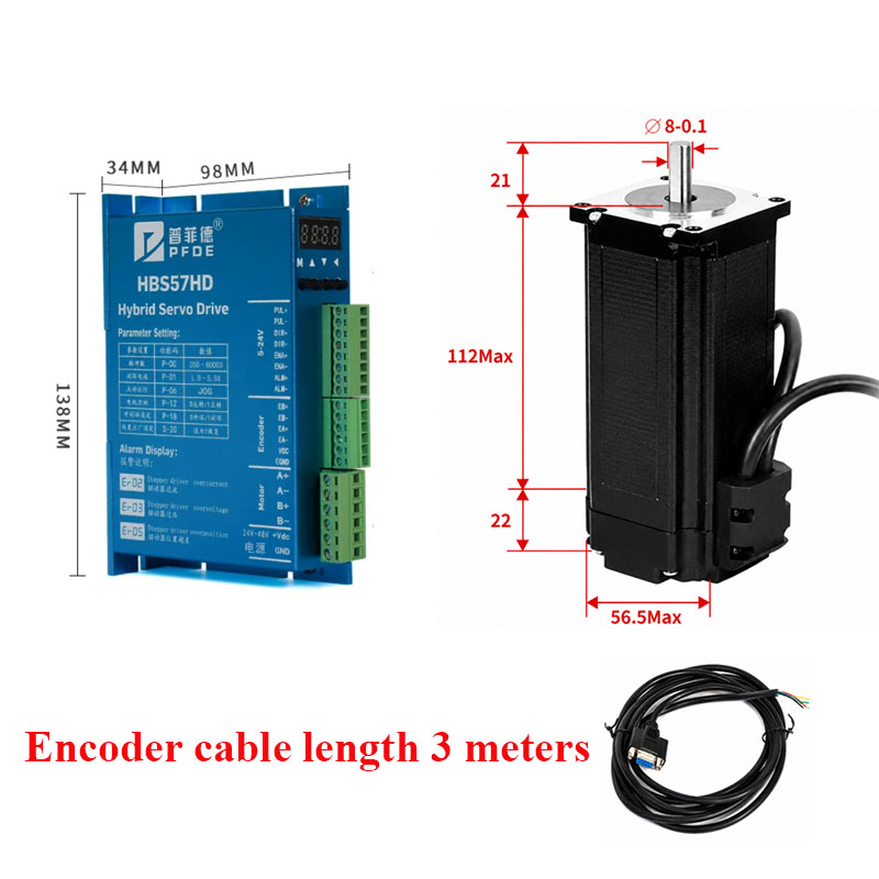Motor paso a paso de circuito  - Nema 23 Closed Loop Stepper Motor Driver Kit reseña y precio