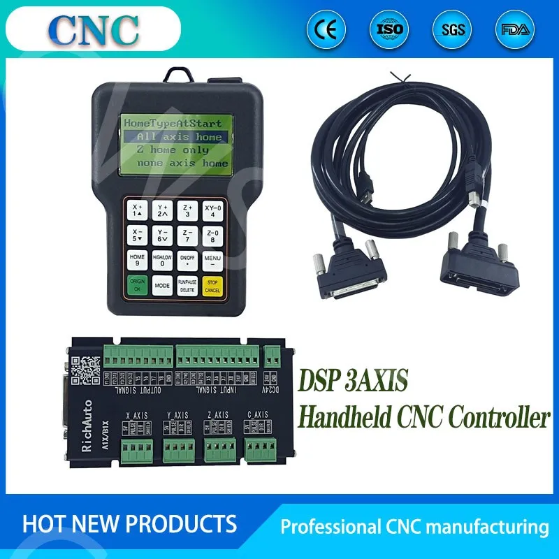 Controlador de 3 ejes RichAuto - Richauto A11 Dsp Controller 3 Axis reseña y precio