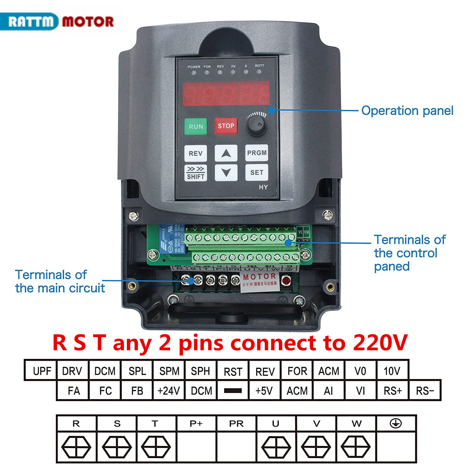 2.2KW 110V o 220V 8A GDZ-80-2. - 2.2Kw Water Cooled Spindle Kit Vfd reseña y precio
