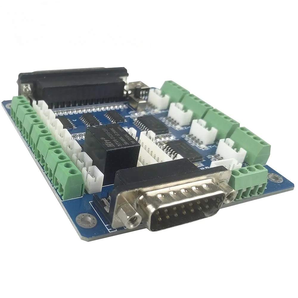 Placa controladora CNC Mach3 d - 5 Axis Cnc Breakout Board Interface Mach3 reseña y precio