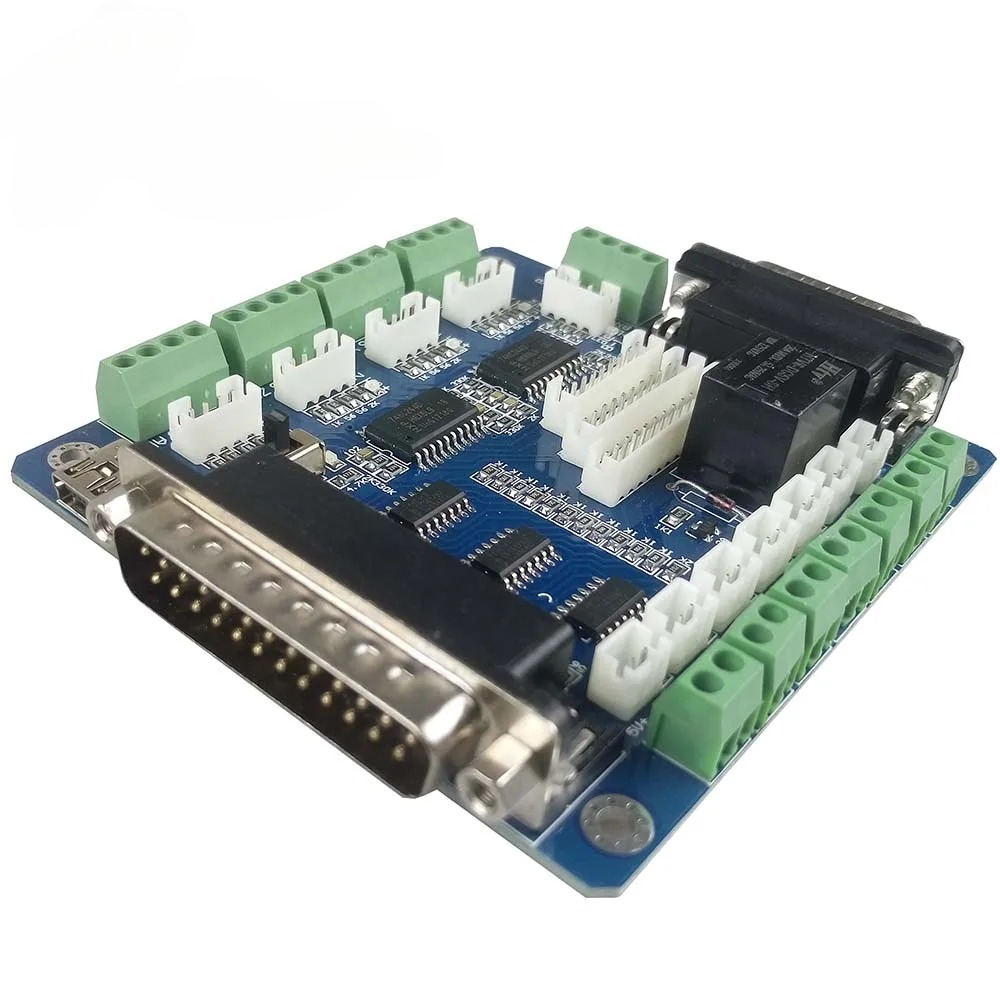 Placa controladora CNC Mach3 d - 5 Axis Cnc Breakout Board Interface Mach3 reseña y precio