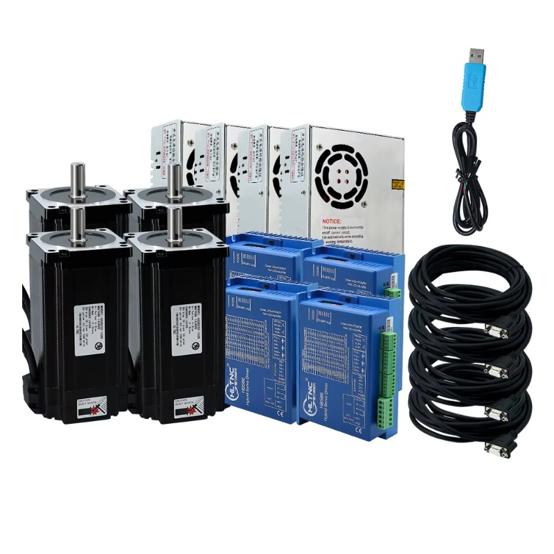 Kit de Motor Paso a Paso de Bu - Hybrid Servo Driver Nema 34 8.5Nm reseña y precio