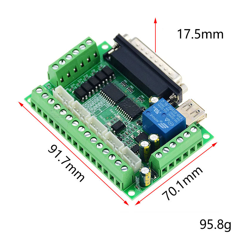 Adaptador de interfaz CNC de 5 - 5 Axis Cnc Breakout Board Interface Mach3 reseña y precio
